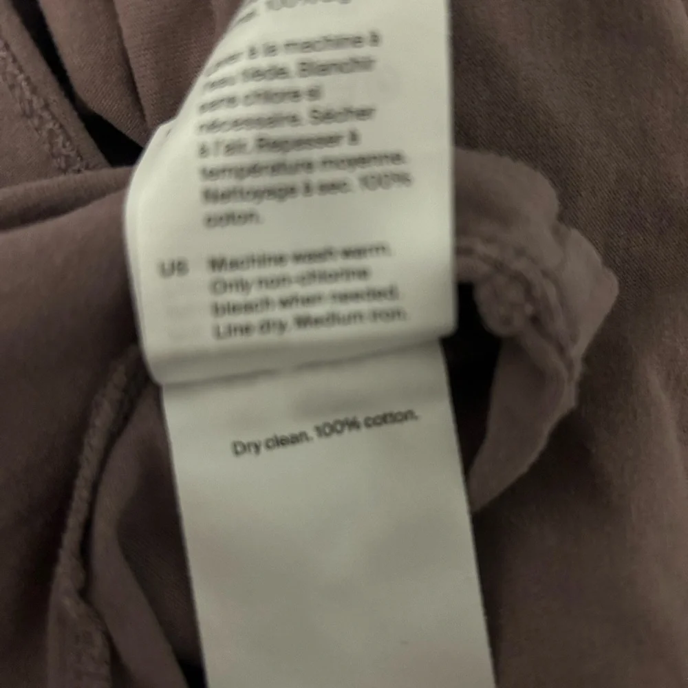 COS Mauve Long Sleeve Jersey Top - Picture 4 of 4